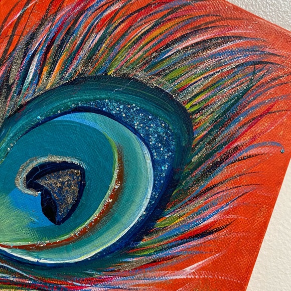 Peacock feather, symbol of Loard Krishna ππ» - Picture 3 of 3